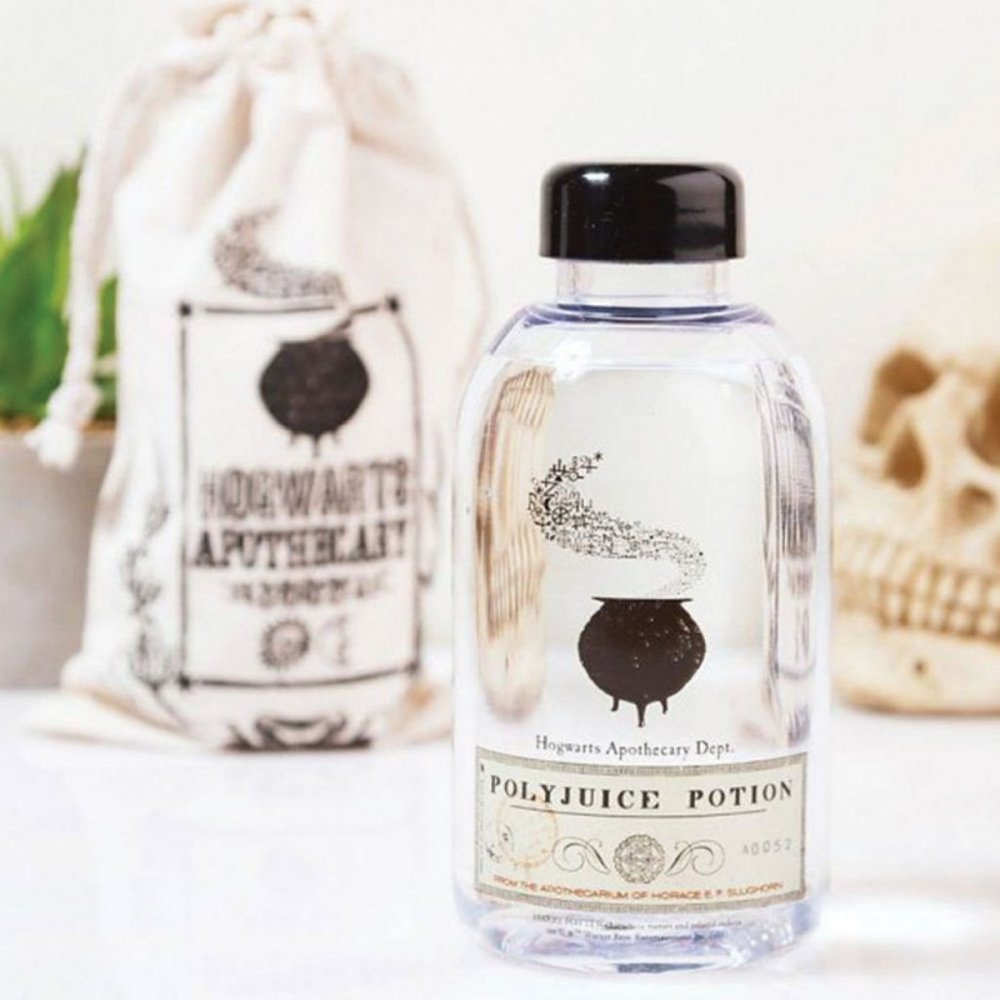 NWOT! Harry Potter Polyjuide Potion Water Bottle & Hogwarts Apothecary Pouch